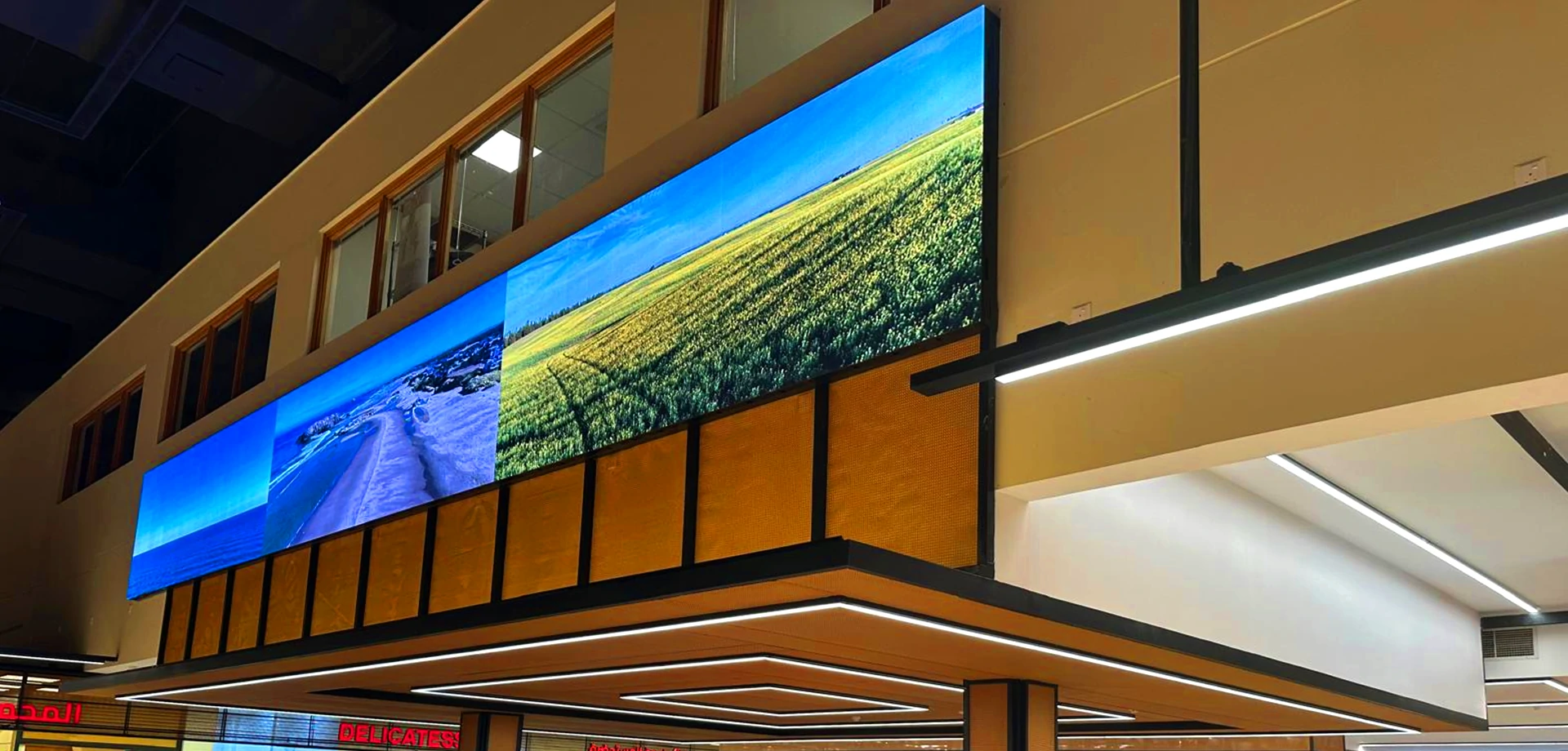 P4 Shopping Mall LED Display Project | VisionReal
